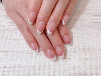 フランネイル(Franc nail)の写真/フォルムや肌の色も重視★シンプルだけど飽きないデザイン6400円～♪