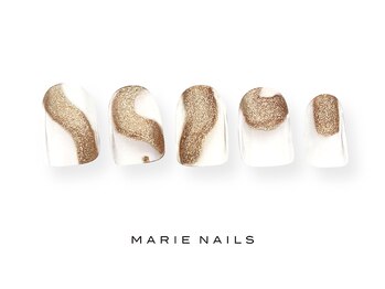 マリーネイルズ 横浜店(MARIE NAILS)/定額¥6,600 キラキラ 0517b