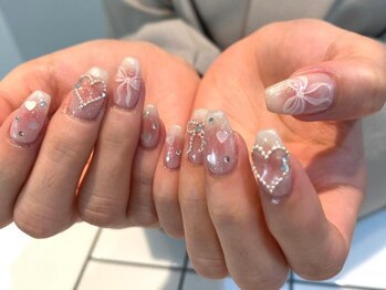 シェリーラメール 池袋店(cherie la mer)/チークネイル