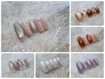 ネイルサロン イントゥ(into_)の写真/冬オススメ【定額アート¥6400~】トレンドの美爪上品な指先はinto_が◎普段使い/イベントどちらも映える