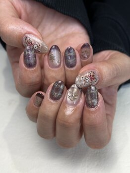 リジョイスヘア エン(REJOICE hair EN)/ayuri 〈手描きデザイン〉