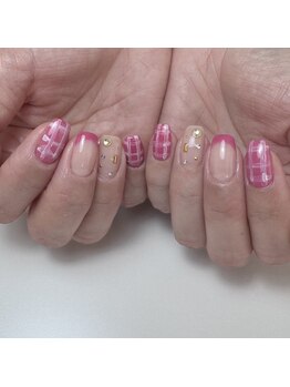ピンクネイル