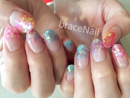 レインボー×ホログラム