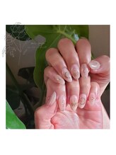 ジャスミン(jasmine)/手書きフルアート