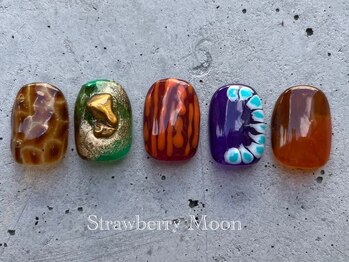 サロンストロベリームーン(Salon Strawberry Moon)/ちぐはぐ¥8500 ※KEITO担当