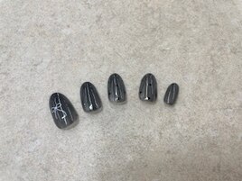 黒ネイル