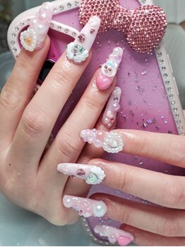 プリンセスネイル(Princess NAIL)の写真/爪先から個性を出して魅力UP♪イベントの多い季節におすすめ☆【スカルプ載せ放題のお得なクーポンも】