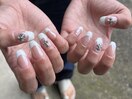 王道フレンチネイル