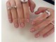 蝶々ネイル バタフライネイル(butterfly nail)の写真