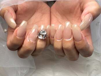 ネイルサロン べルフ(nail salon Verf)/シアーベージュ♪