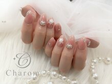チャロム(Charom)/キラキラチークネイル