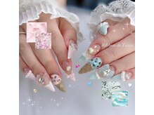 リボン ド ティアラ(Ribbon de Tiara)の雰囲気（◆.+*ーRibbon de Tiaraー.+*◆トレンドのアイスネイル☆）