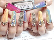 プロフェッショナル ネイルサロン ラヴィアス(LAVIAS)/デザインスカルプ☆アートし放題