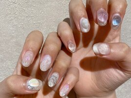 ぷくぷくニュアンスネイル