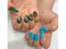 ネイルアート ジマー/60minartのちぐはぐ