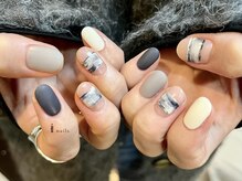 アイネイルズ 渋谷店(I nails)/【Kana.y】ダークニュアンス