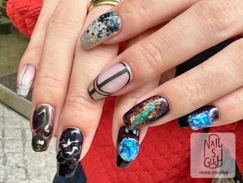 ネイルズガッシュ 川崎店(NAILsGUSH)/Y2K/個性派/ダーク