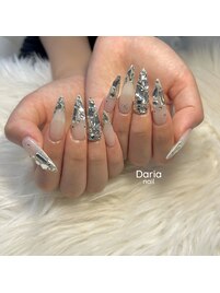 キラキラ詰め込みスカルプ