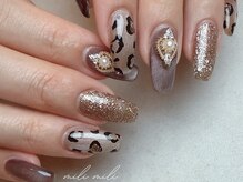 ミリ ミリ(mili mili)/ヒョウ柄ネイル