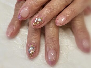 サンセリテ 用賀中町店(SINCERITE)の写真/【全クーポンウォーターケア付】自爪の健康を第一に長くネイルを楽しむ♪爪が薄い・弱いとお悩みの方にも◎