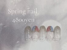 キャンアイドレッシー 草加店(Can I Dressy)/春ネイル