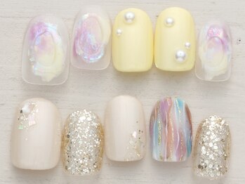 ノーネイル 吉祥寺(NO NAIL KICHIJOJI)の写真/SNSで話題のデザインも種類豊富☆【写真】新作4/1~うるキラ尽くしの大人ニュアンスデザイン¥4990♪吉祥寺駅