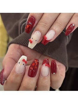 ネイルアトリエビー(nail atelier be’)/キティネイル