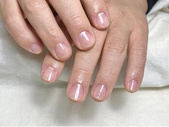 ネイルメゾン 梅田(NAIL MAISON)の写真/ネイルができない方やメンズケアも対応！清潔感ある指先へフット角質ケアで心地よさを◎