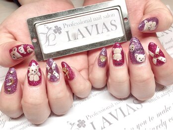 プロフェッショナル ネイルサロン ラヴィアス(LAVIAS)/【ジェル】10本アートし放題