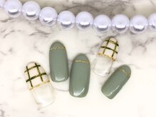 ココカラ(cocokara)/チェックネイル♪