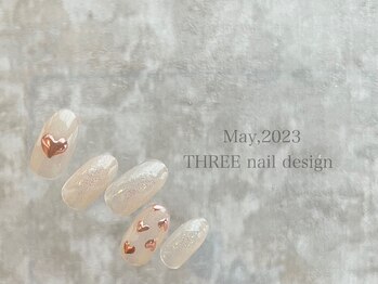 スリー(THREE)/May 2023/nail design