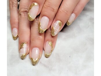 ネイルアンドリラクゼーション マーブル(MARBLE)/ニュアンス(つけ放題¥7700)