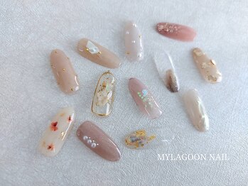 マイラグーンネイル(MY LAGOON NAIL)の写真/理想を叶える最旬トレンドのデザイン豊富にご用意◎丁寧な施術&カウンセリングで初めての方にも♪