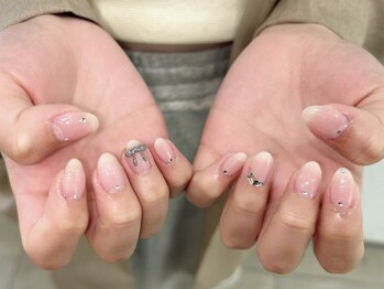 モカ 心斎橋(moca by Lee)/チークネイル