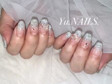ユーネイルズ 恵比寿(Yu.NAILS.)/フラッシュグラデ◎オンversion
