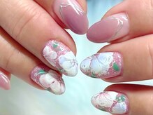 成人式ネイル/オーダーチップも承り中♪