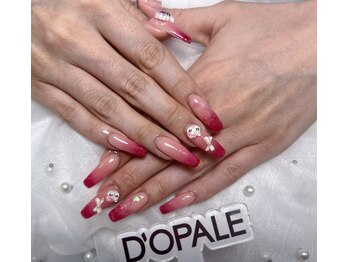 ドパルネイル 上野(DOPALE.Nail)/チップ長さ出し持ち込みデザイン