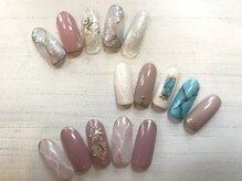 キャルショウナン バイ サンダンス(CALSHONAN by SUNDANCE)/大理石風ネイル☆