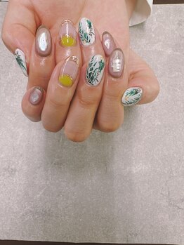 ネイルサロンファストネイルプラス 新宿店(FAST NAIL PLUS)/春ネイル2023【ボタニカル】