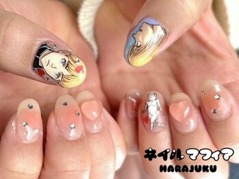 ネイルマフィア 原宿(NAIL MAFIA)/キャラネイル