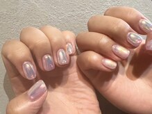 ノラ ミナミアオヤマ(NORA MINAMIAOYAMA)/ウルウル氷ネイルピンクパープル