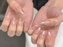 ウリネイル(uri nail)/ラメフレンチ