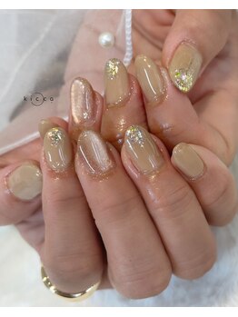 イノン ネイル(inon nail)/ベージュ系ネイル