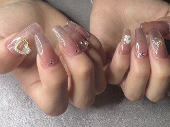 スカルプ研究所 バイ ネイルスミス(Nailsmith)/【Sサイズ】クリアスカ×ジェル