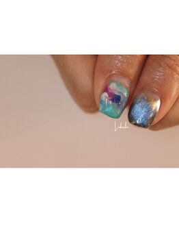 ニュアンスアシメデザイン