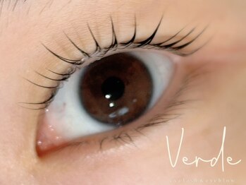 ヴェルデ(verde)の写真/《丁寧カウンセリング×高クオリティ》忙しくても、私らしくいられる目元に☆朝のお化粧時間短縮にも◎