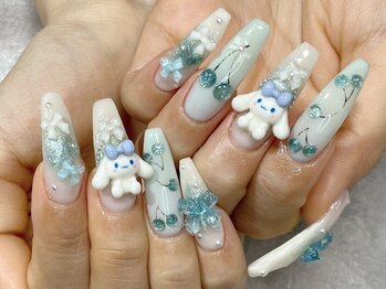 プチブラン(Petit Blanc)の写真/指先を綺麗に魅せたい方にオススメ☆チップ長さ出し1カラー￥6990/スカルプ1カラー￥10990