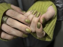 アース コアフュールボーテ 高岡店(EARTH coiffure beaute)/ラメワンカラー