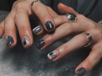 オムネイル 渋谷(HOMME NAIL)/持ち込みデザイン ¥9.000