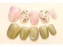アミューラ(AMULA)の雰囲気（4月のキャンペーンネイル！@amula.nailでインスタチェック！）